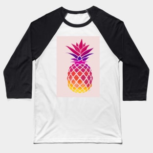 Watercolor Ananas Baseball T-Shirt